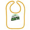 Infant Contrast Trim Terry Bib Thumbnail