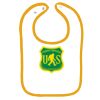 Infant Contrast Trim Terry Bib Thumbnail