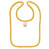 Infant Contrast Trim Terry Bib Thumbnail