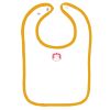 Infant Contrast Trim Terry Bib Thumbnail