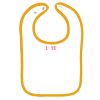 Infant Contrast Trim Terry Bib Thumbnail