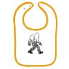 Infant Contrast Trim Terry Bib Thumbnail