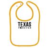 Infant Contrast Trim Terry Bib Thumbnail