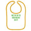 Infant Contrast Trim Terry Bib Thumbnail