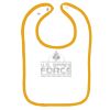 Infant Contrast Trim Terry Bib Thumbnail